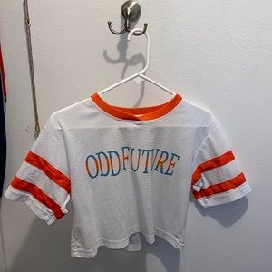 Odd future mesh crop top